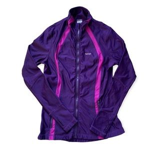 Hind Purple Front Zip Jacket S